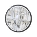 Type 3 7" Headlight Insert Chrome bulb shield Chrome...