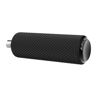 ARLEN NESS Knurled Schaltraste schwarz für Harley Sportster Dyna Softail