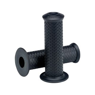 Fish Scale Grips Black 1" Cable operated Throttle By Wire