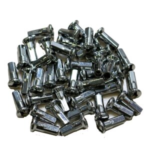 Spoke nipples (40 )chrome M4, 5mm