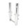 Arlen Ness Hot Legs dual disc Deep Cut, chrome