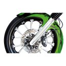 Arlen Ness Hot Legs dual disc Deep Cut, chrome