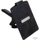 Switzerland Long License Plate Side Mount Kit Flat Black Satin