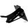 Switzerland Long License Plate Side Mount Kit Flat Black Satin