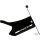 Switzerland Long License Plate Side Mount Kit Flat Black Satin