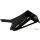 Switzerland Long License Plate Side Mount Kit Flat Black Satin