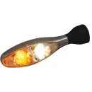 Micro 1000 PL LED Turn Signal/Position Light Chrome Satin...