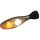 Micro 1000 PL LED Turn Signal/Position Light Chrome Satin Clear LED