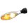 Micro 1000 PL LED Turn Signal/Position Light Chrome Satin Clear LED