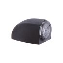 Proton Three LED Turn Signal/Taillight/Brake Light LED, Tinted Lens, Black Metal Housing Black Smoke LED