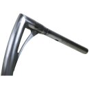 430 Extra Tall Flow Bar Super Fat Road Glide Handlebar with 1 1/4" Clamp Diameter 1,4" Raw Throttle By Wire
