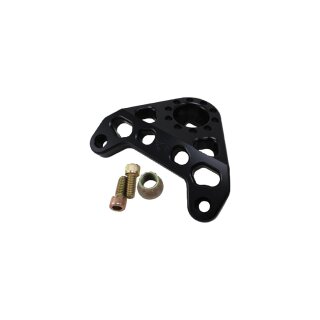Joker Custom Scheinwerfer Halter schwarz für Harley Dyna Sportster FXR