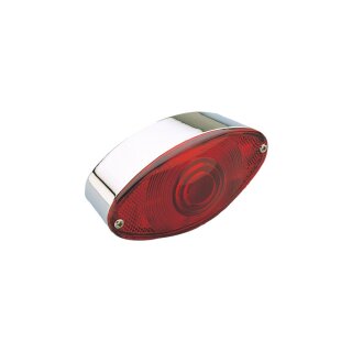 Cateye Rücklicht Chrome Dual Filament