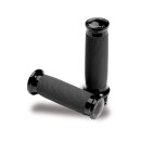 Contour Grips Black 1" Anodized Cable operated