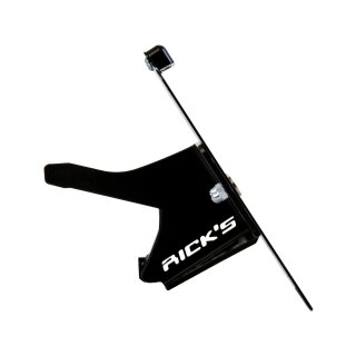 Germany Short License Plate Side Mount Kit Flat Black Satin