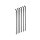 TTS Spoke Set, 21" long, black chrome