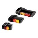 NANO Series Winglets 3in1 LED Turn Signals/Taillight/Brake Light Black Anodized Smoke LED