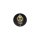 Skull Point Cover 2-hole, vertical Black Gold
