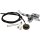 Hydraulic Clutch Conversion Kit With 80" hose Chrome