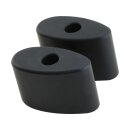 Rear Turn Signal Mounting Adapter Black Anodized