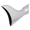 Fishtail Muffler Chrome