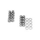 Acorn Cylinder Base Hardware Kit Chrome