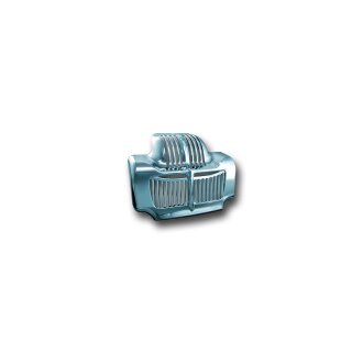 Oil Cooler Cover Chrome