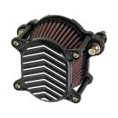 Omega V-Fin Air Cleaner Black