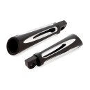 DEEP CUT MALE FOOTPEGS, BLACK