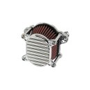 Omega Finned Air Cleaner Chrome