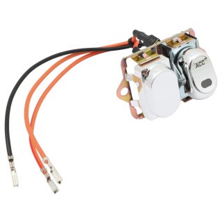 CCE, Rocker Switch Kit, Fairing- Handle Bar, Acc Only, Chrome Rocker Switch Kit