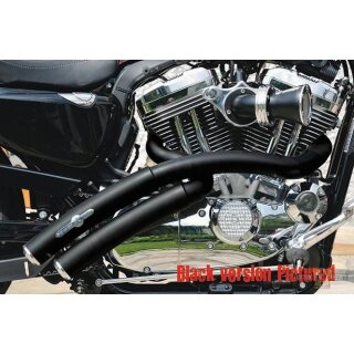 Hot Shot E3 Rainbow Down Under Exhaust System Polished