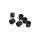 Zeta Replacement Grip Rubber Set Black