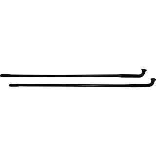 TTS Spoke Set, 15" long, black chrome