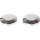 Front Axle Cover Set Aluminium Polished