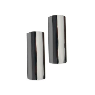 Forktube Sleeve, Aluminum, For 49mm Fork Tubes, Polished Fork Tube Sleeve