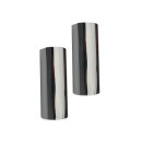 Forktube Sleeve, Aluminum, For 49mm Fork Tubes, Polished...