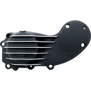 Ribster Knuckle Cam Cover Black Cut Satin