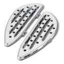 Arlen Ness, 83-17 Deep Cut rider floorboards. Chrome