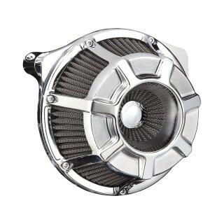 Beveled Inverted Series Air Cleaner Chrome