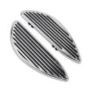 RETRO RIDER FLOORBOARDS, CHROME