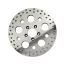 5-Hole Brake Rotor Stainless Steel 11,8" Polished Rear