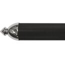 Style C Grip End Caps Chrome 1"