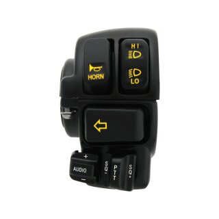 Backlit Hand Control Switch Kit Chrome