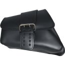 Solo Swingarm Saddle Bag Black Left