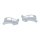 Multi Purpose Detachable Backrest Mounts Quick Release Attachment Point Kit Chrome