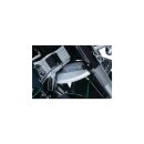 Lower Triple Tree Wind Deflector, Chrome