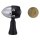 Retro LED Turn Signal V2A Black stem Black Clear LED