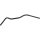 Beach Bar Handlebar Black 1" Throttle By Wire