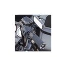 Beveled Fusion Grips Black 1" Anodized Throttle By Wire